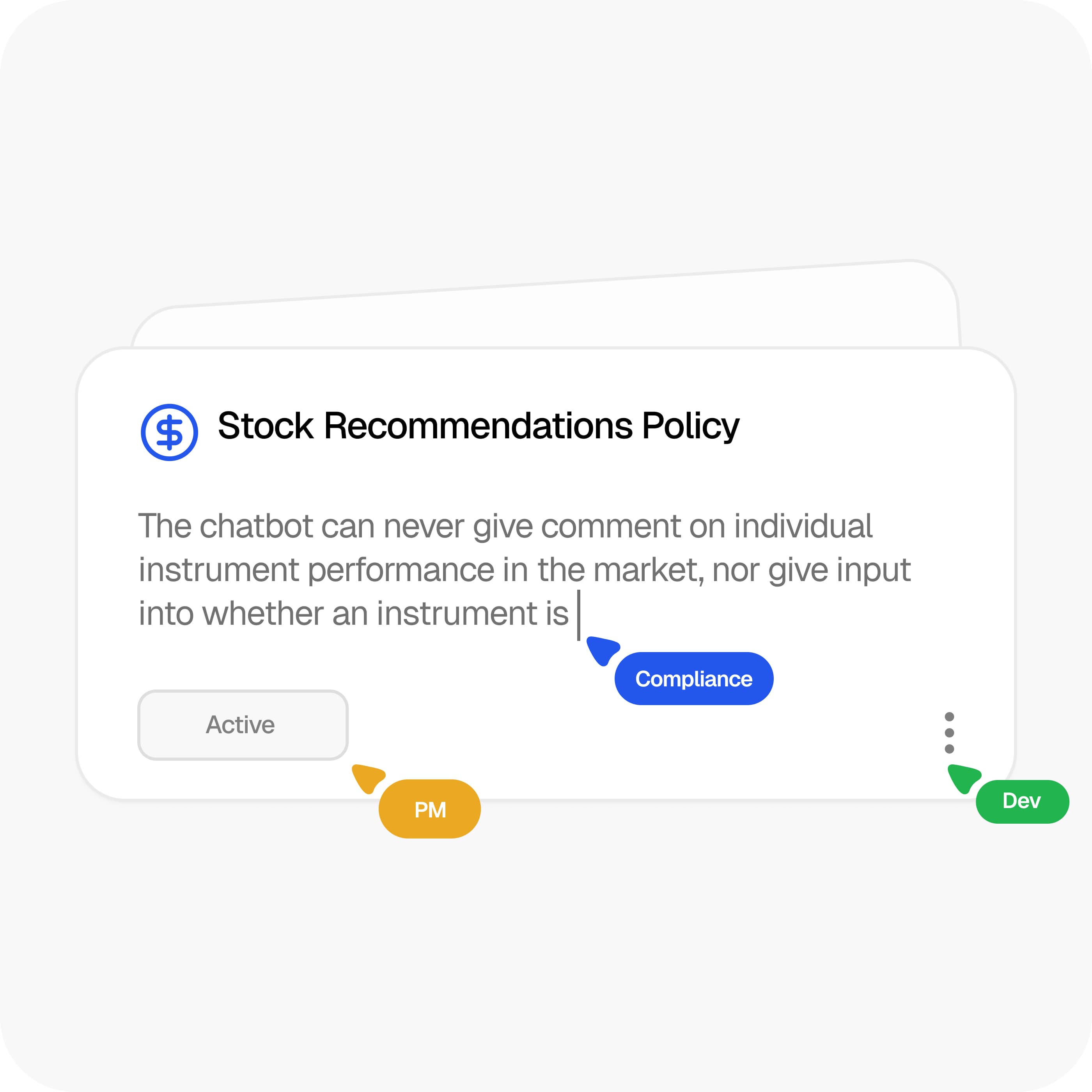 Screenshot showing collaboration interface